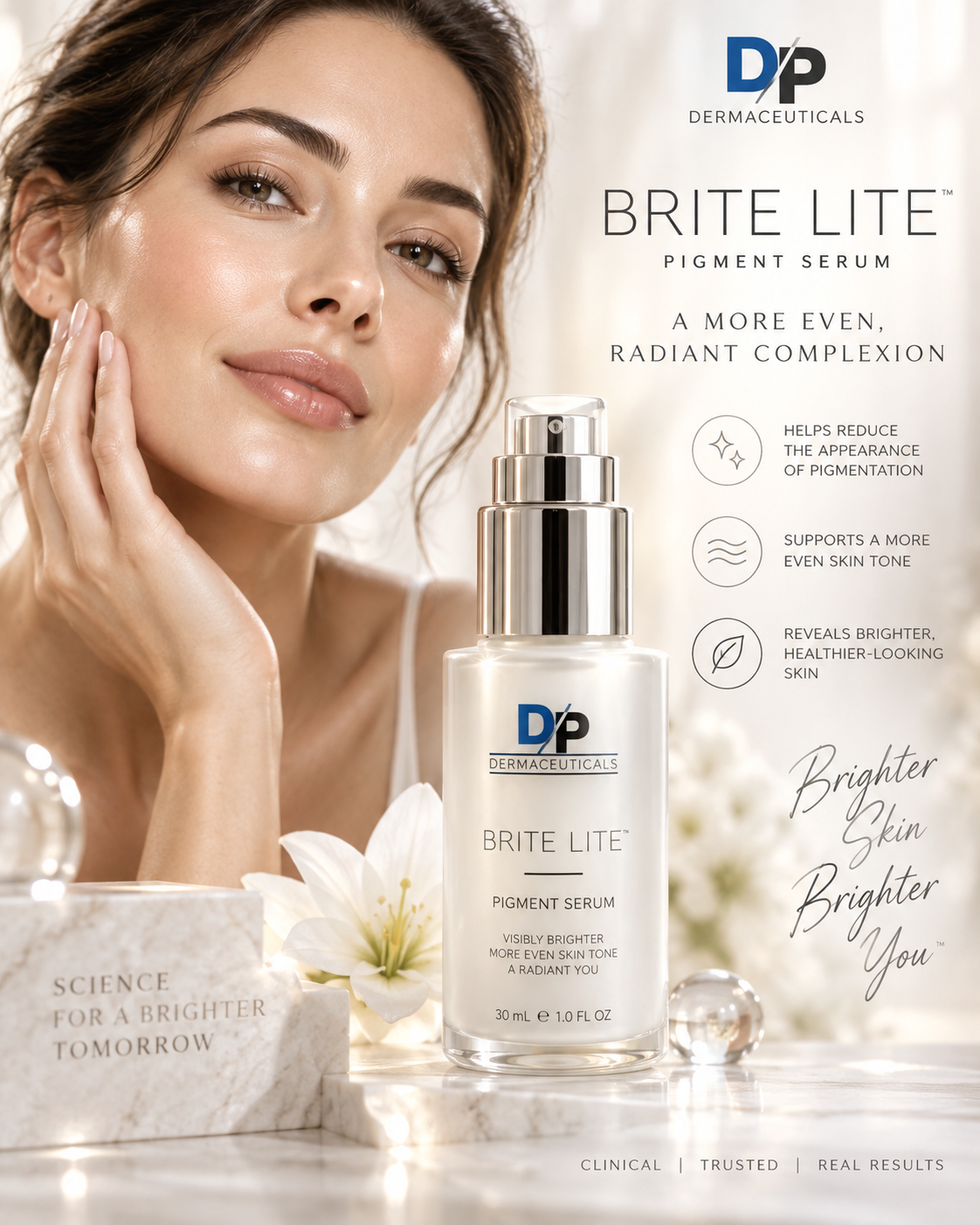 DP Dermaceuticals Brite Lite pigment serum voor een egalere en stralendere teint