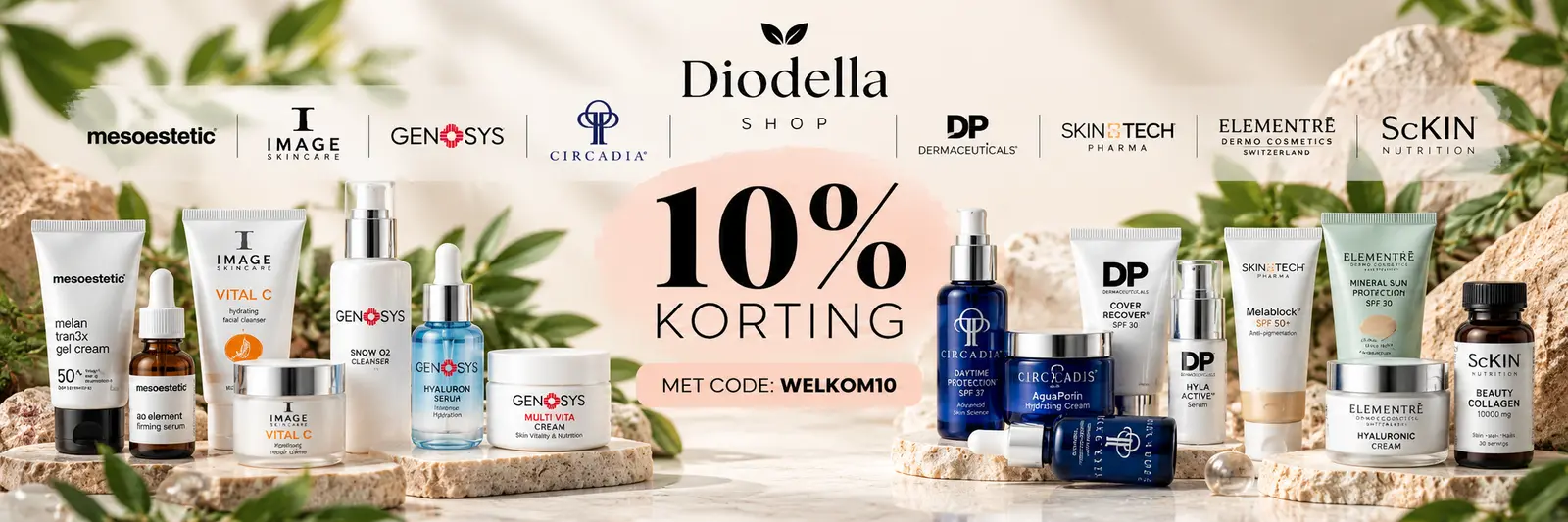 Diodella Shop — professionele huidverzorging en cosmetica
