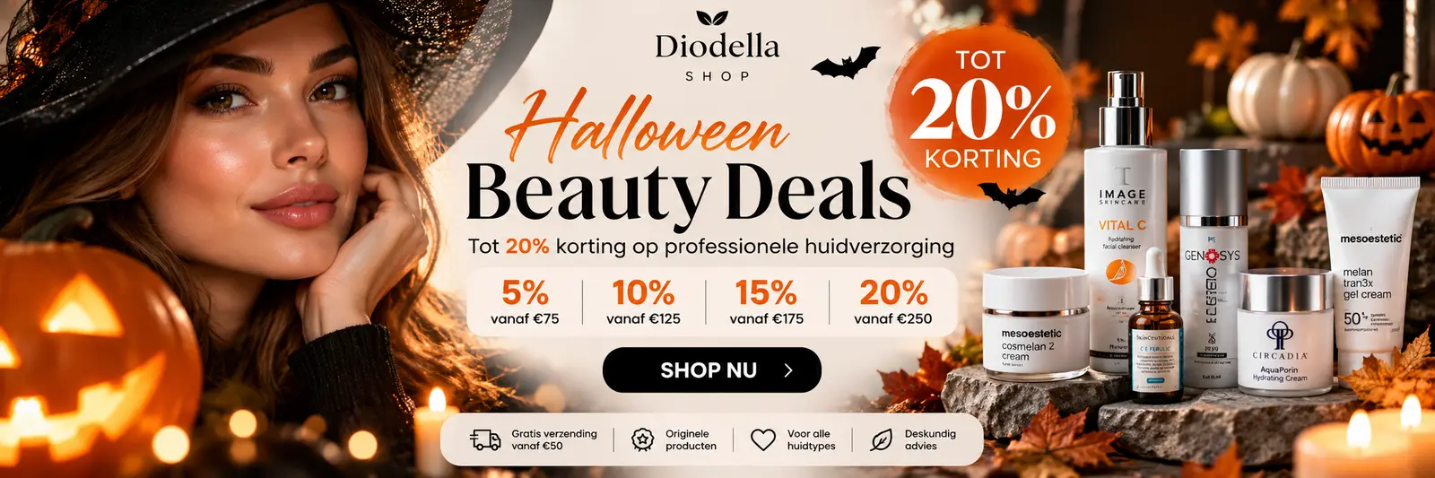 Diodella Shop — professionele huidverzorging en cosmetica