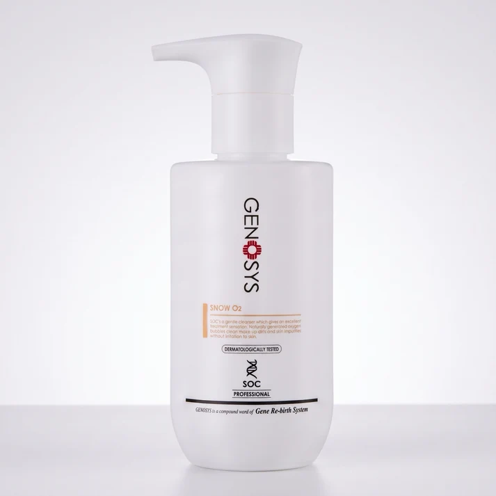 GENOSYS Snow O2 Cleanser – Zuurstof Gezichtsreiniger 180 ml
