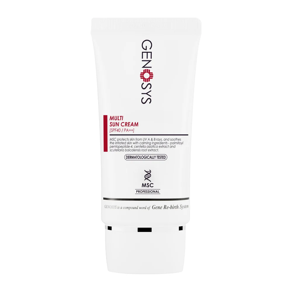 GENOSYS Multi Sun Cream SPF40 PA++ zonnecrème gezicht 40 ml