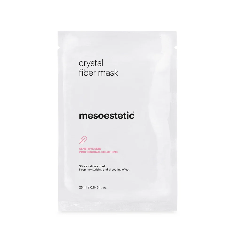 Mesoestetic crystal fiber mask Gezichtsmasker 25 ml