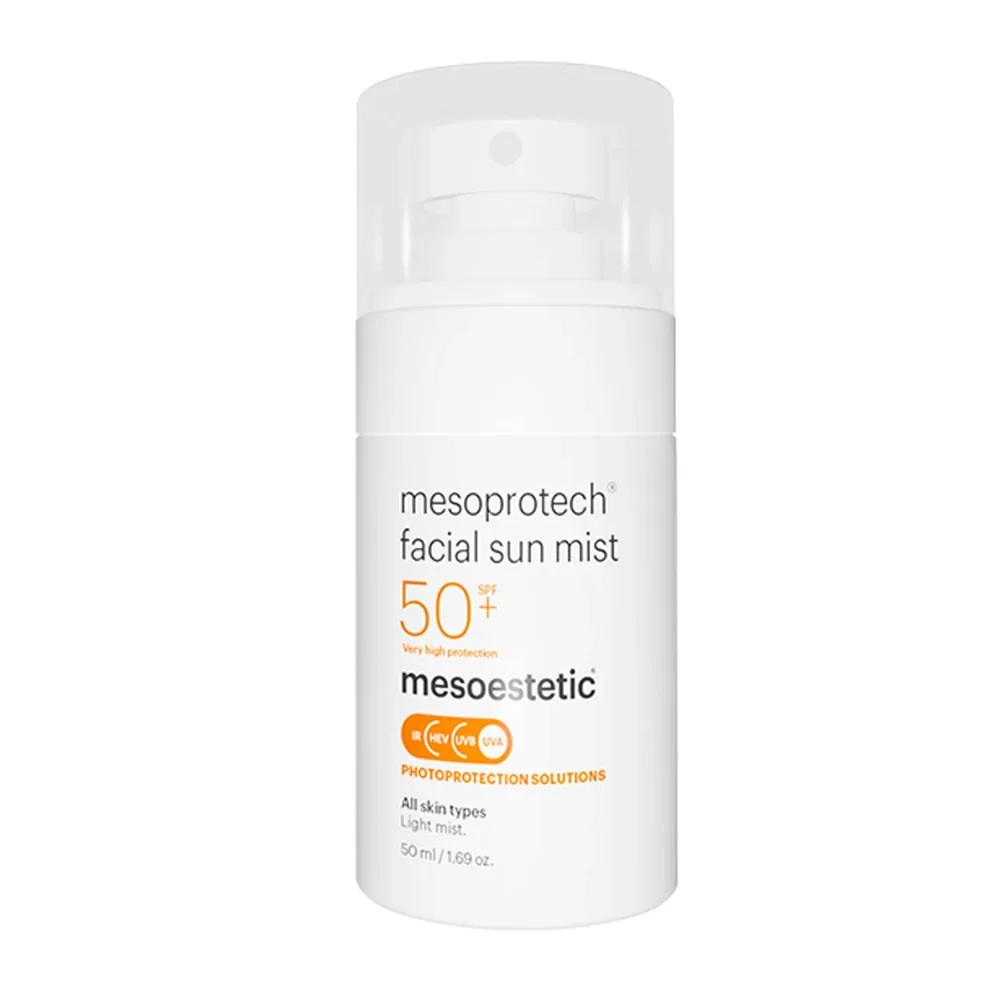 Mesoestetic mesoprotech facial sun mist SPF50+ 50 ml