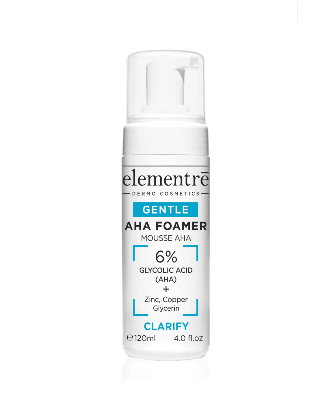 elementrē Gentle AHA Foamer 6% 120 ml
