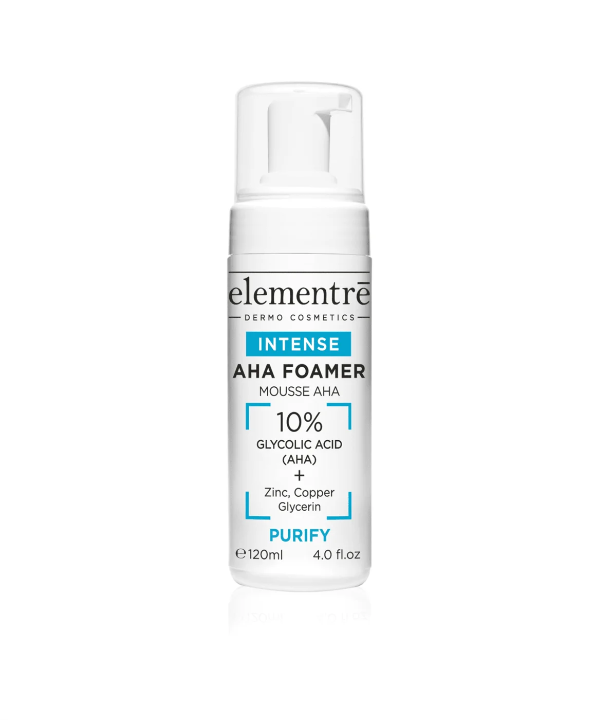 elementrē Intense AHA Foamer 10% 120 ml