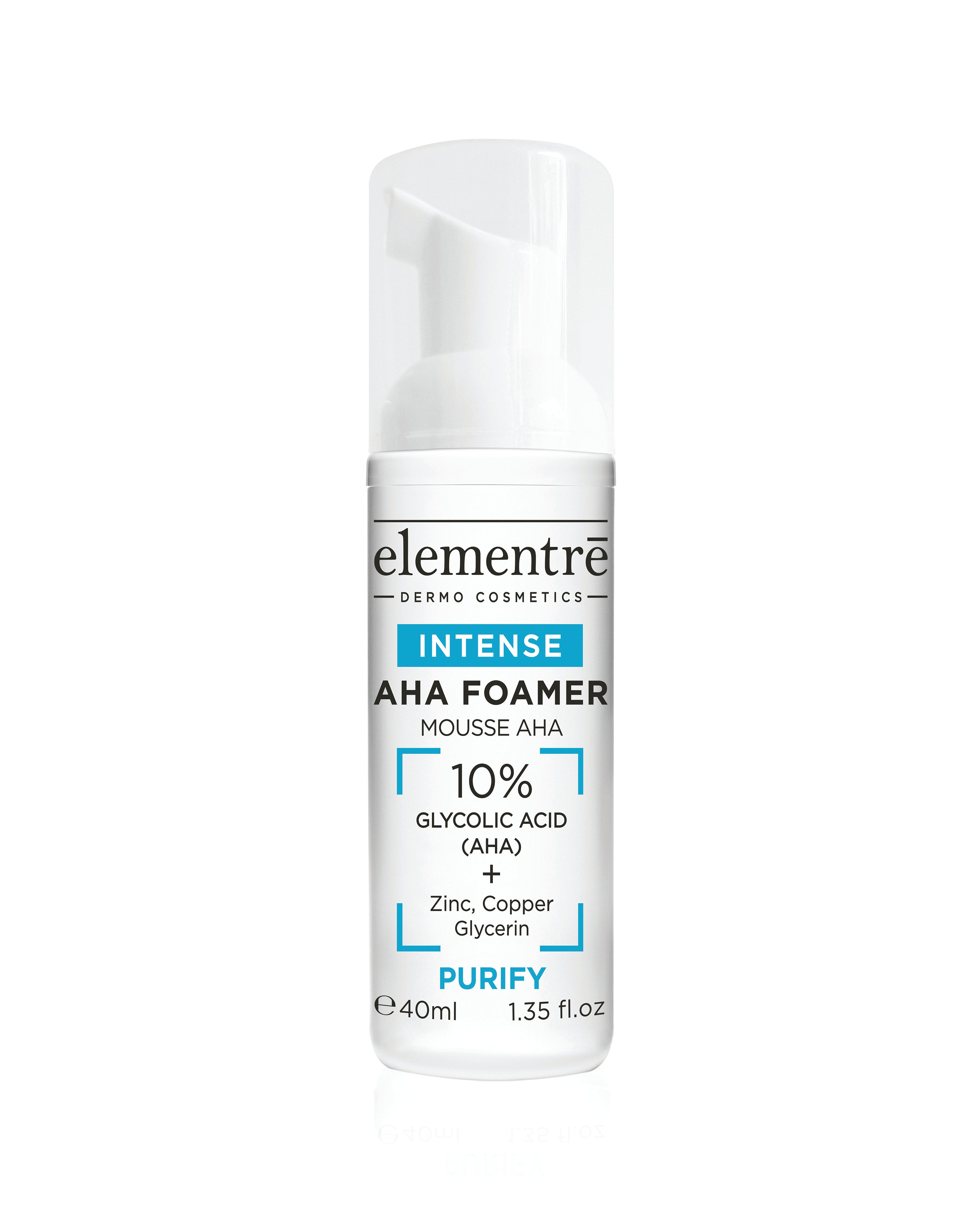 elementrē Intense AHA Foamer 10% 40 ml